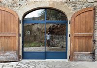 Baie coulissante en alu sur mesure fabriquée et posée par Grégory MAZET - Millau, Saint-Affrique, Lévézou, Aveyron