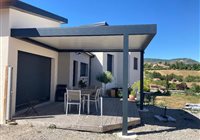 Pergola bio climatique fabriquée sur mesure en Alu - Grégory MAZET- Millau, Saint-Affrique, Lévézou, Aveyron