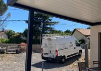 Pergola bio climatique fabriquée sur mesure en Alu - Grégory MAZET- Millau, Saint-Affrique, Lévézou, Aveyron