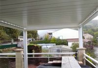 Fabrication et pose de pergola bioclimatique en alu sur mesure MAZET Grégory Menuiserie Alu et PVC Millau Saint-Affrique Lévézou Aveyron