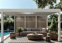 MAZET Grégory Fabrication et pose de pergola bioclimatique en aluminium Millau Saint-Afffrique Rodez Levezou Aveyron