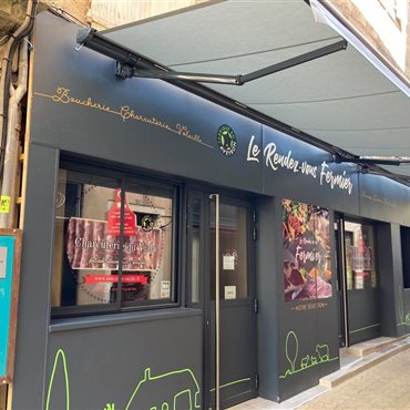 Fabrication et pose de devantures commerciales en alu sur mesure, de magasins, Aveyron