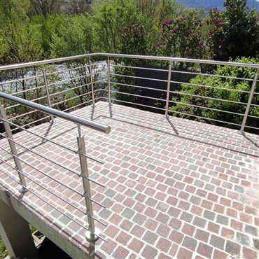 Fabrication et pose de garde corps sur mesure, Millau, St Affrique, Aveyron