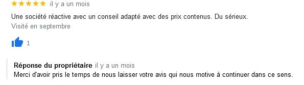 Témoignage client