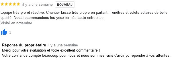 Témoignage client