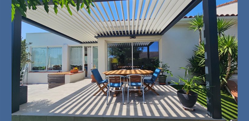 MAZET Grégory Fabrication et pose de pergola bioclimatique Millau Saint-Affrique Lévézou Rodez Aveyron