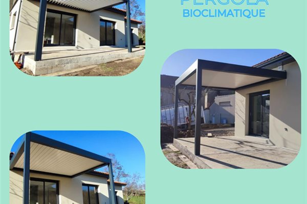 Pergola bioclimatique : l'art de vivre dehors toute l'année.