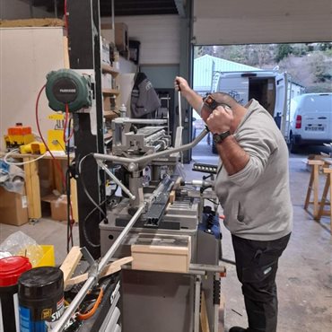 Atelier de fabrication menuiseries alu à Millau, Aveyron