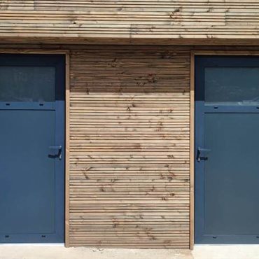 Fabrication et pose de portes en alu sur mesure, Millau, St Affrique, Aveyron
